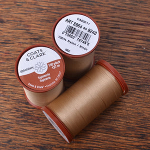Gold colour Coats and Clark Upholstery Thread