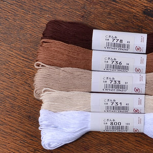 Olympus Kogin Threads, 5 Colours