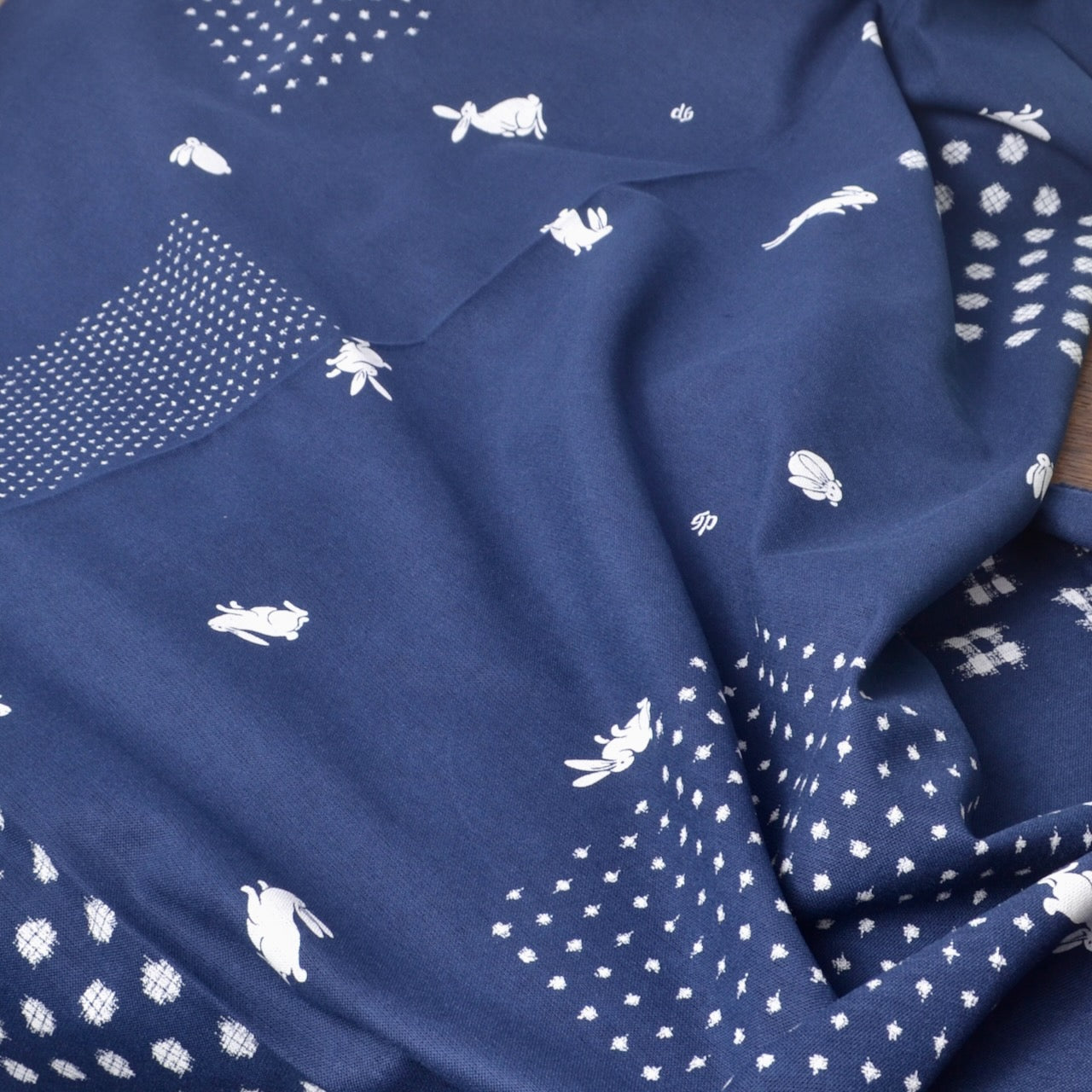Japanese Printed Kasuri fabric