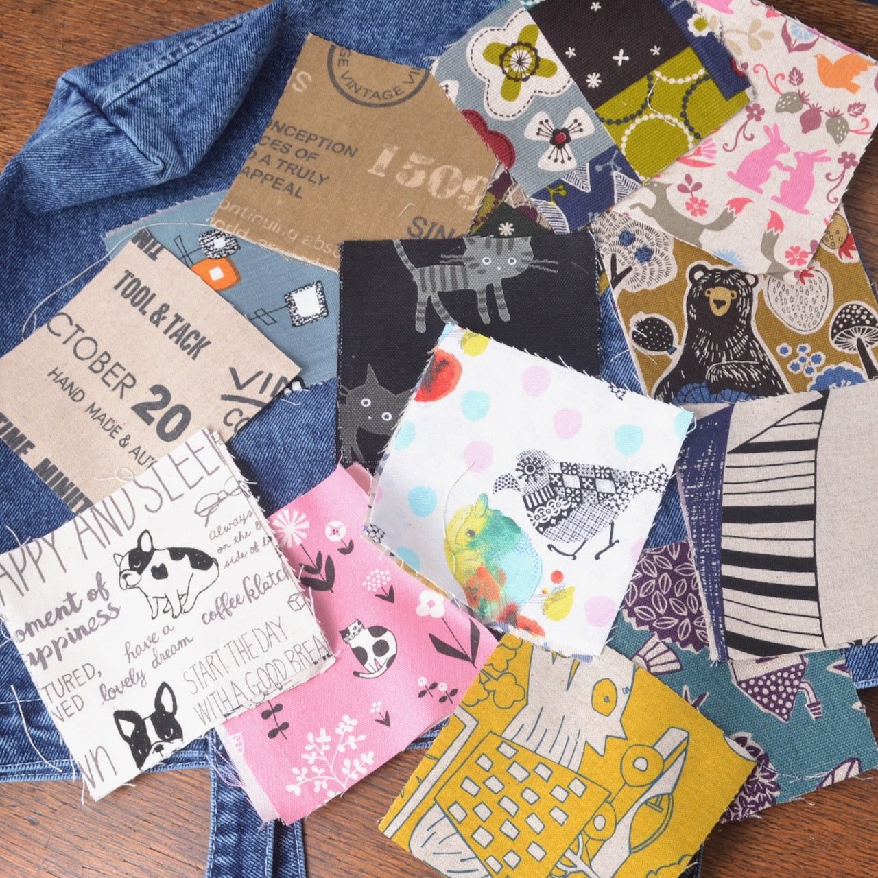 Patches for Denim and Work Clothes
