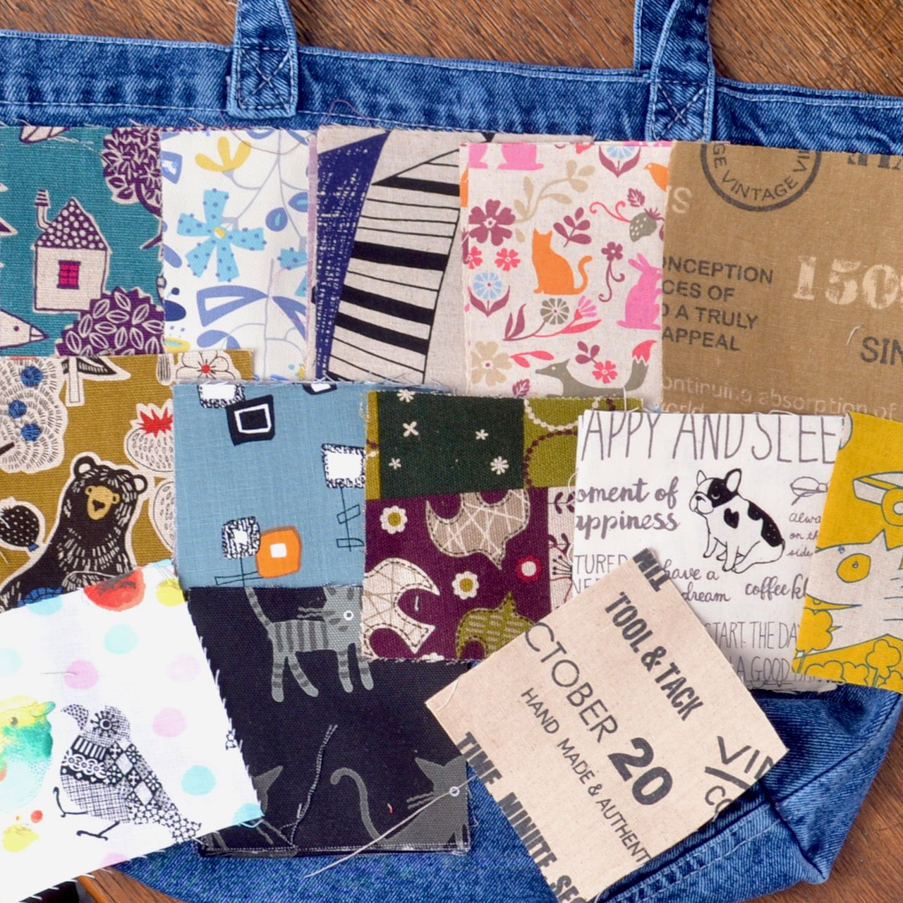 Visable mending Patches 