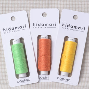 Hidamari Sashiko Thread for sashiko, hand stitching and mending