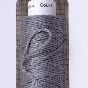 Hidamari Sashiko Thread – Steel Grey