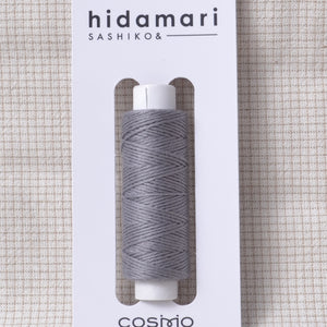 Hidamari Sashiko Thread – Steel Grey