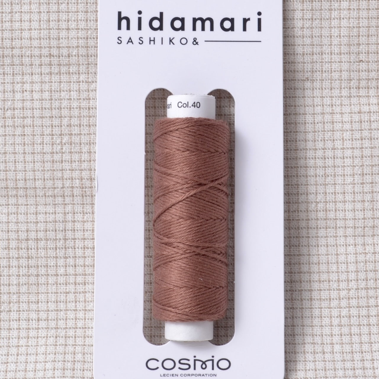 Hidamari Sashiko Thread – Brown