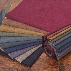Tsumugi Cotton Fabric all 10 colors