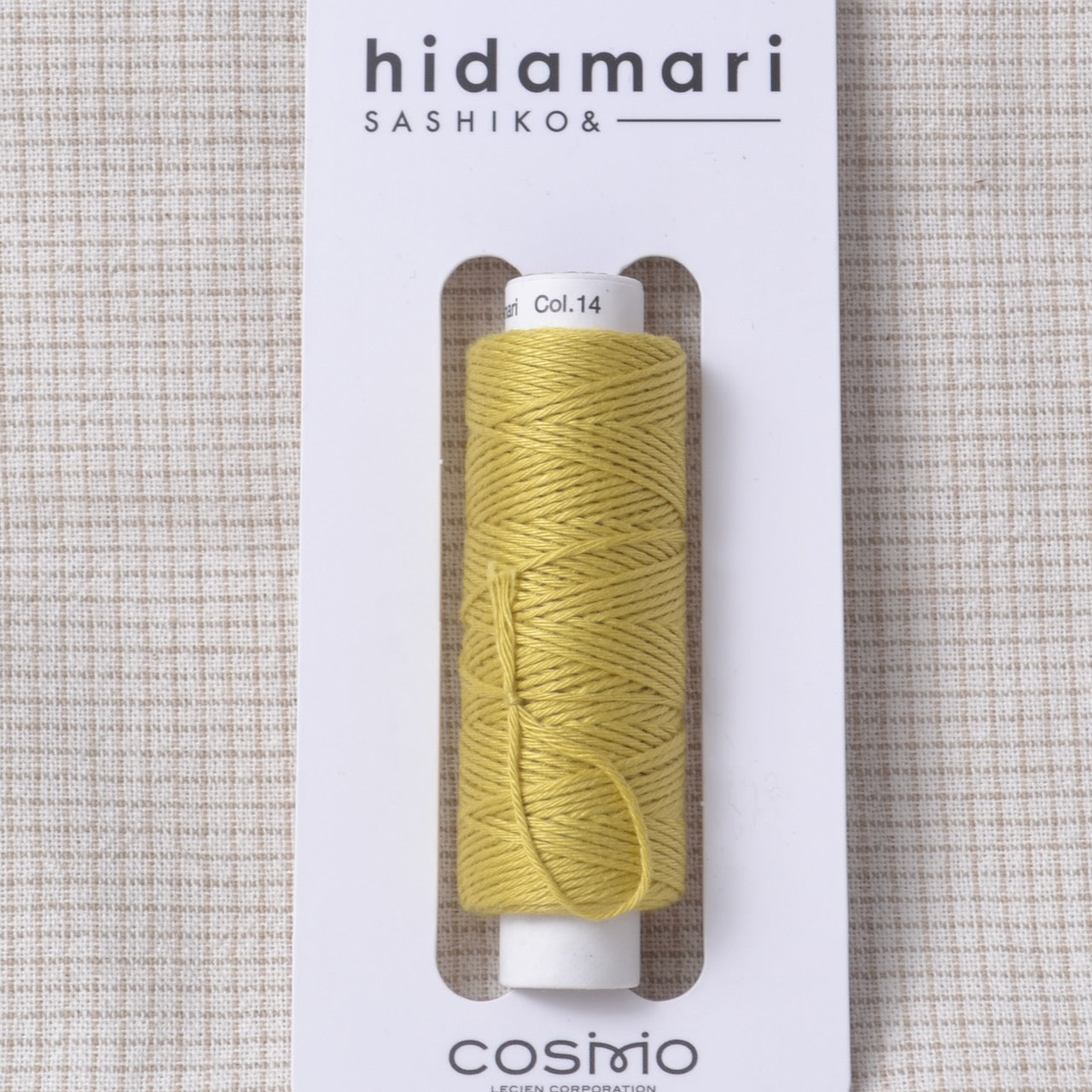Sashiko Thread Pale Olive Green