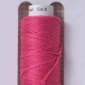 Hidamari Sashiko Thread Raspberry Sorbet
