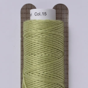 Cosmo Hidamari Sashiko Thread Green Tea