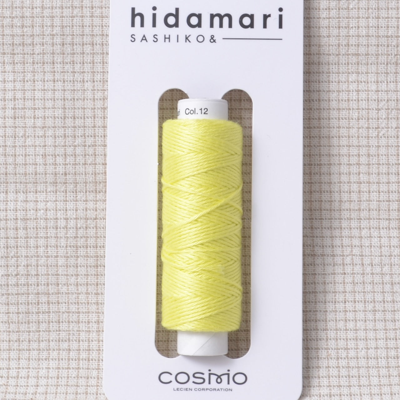 Sashiko Thread Lemon yellow