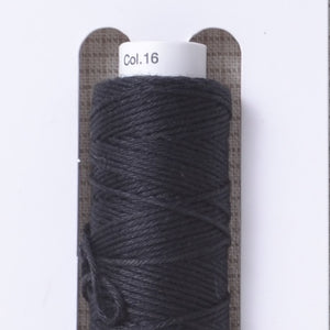 Cosmo Hidamari Sashiko Thread Midsummer Night Black