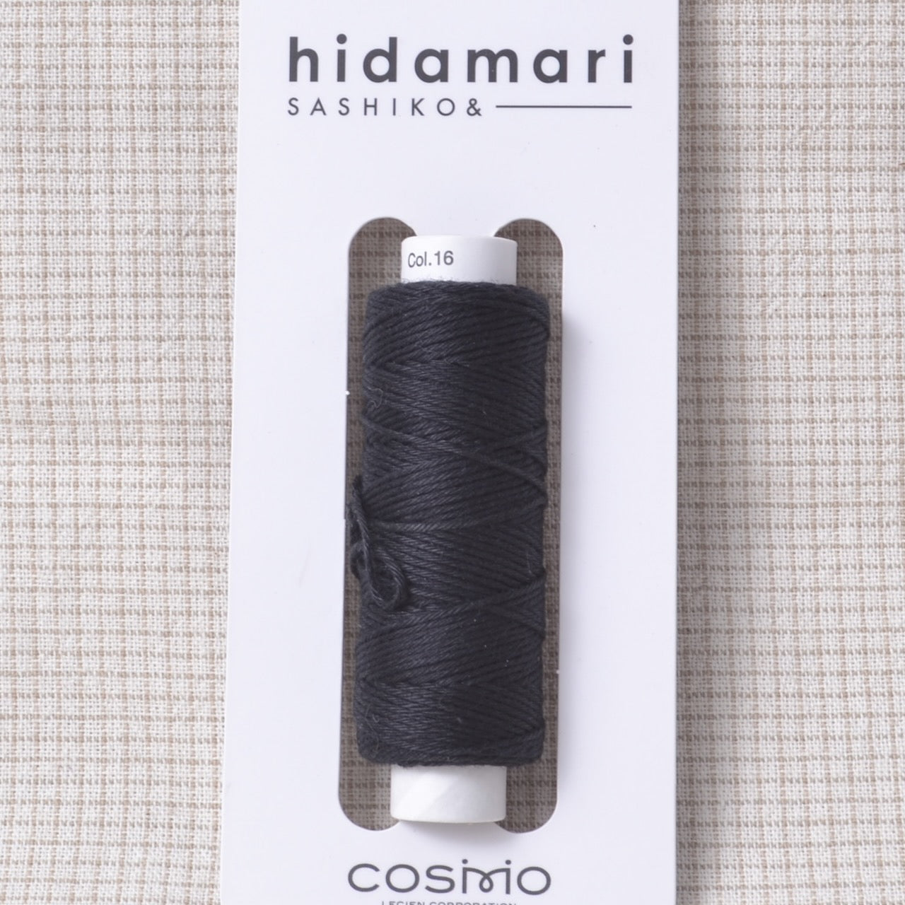 Sashiko Thread Midsummer Night Black