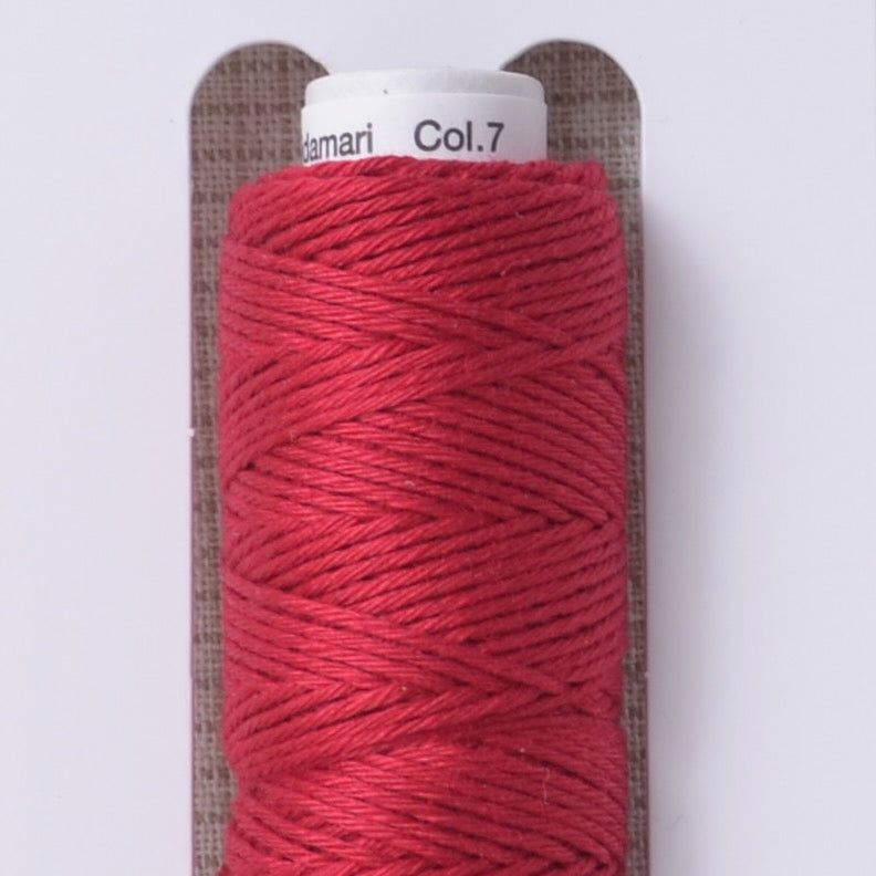 Hidamari Sashiko Thread - Tulip Red
