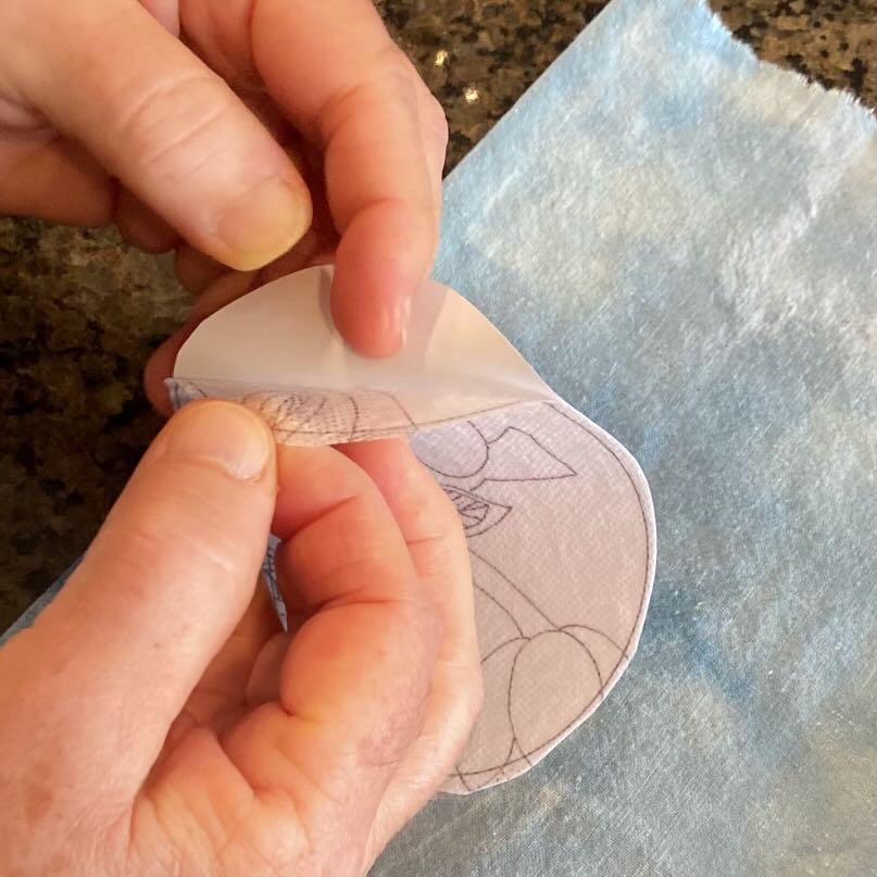 Dissolvable Stick & Stitch Transfer Patterns "Song Birds"