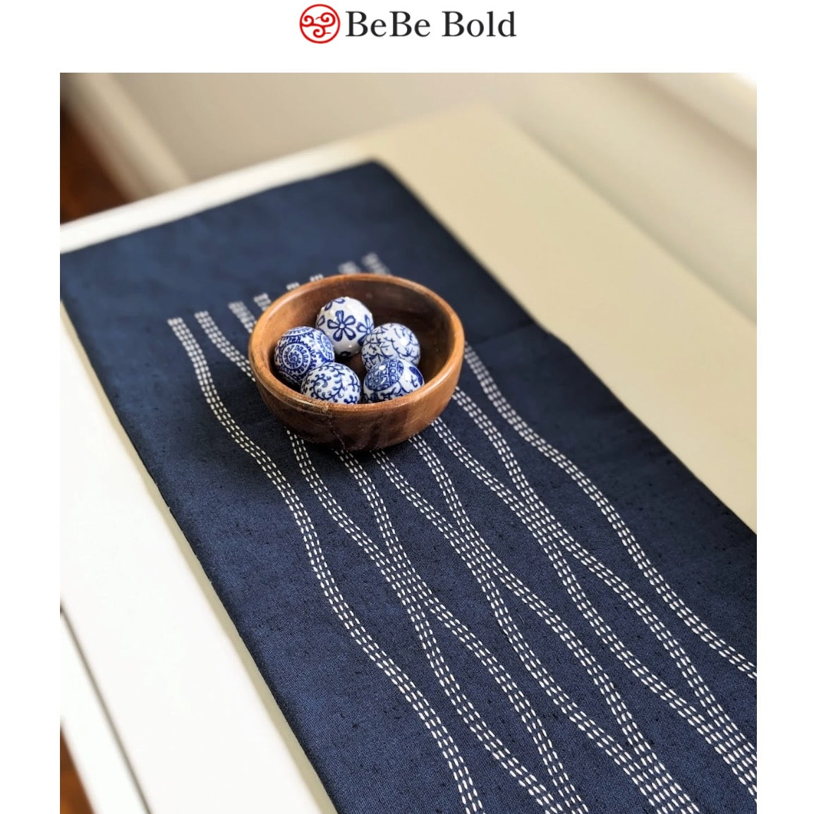 Rising Steam table runner, Photo by Bebe Bold 