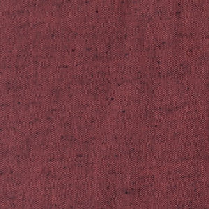 tsumugi cotton fabric, brown red