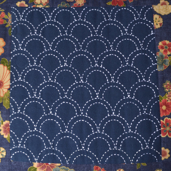 Moyo-sashi (Continuous Line Sashiko) - A Threaded Needle