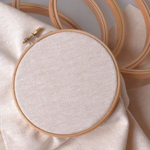 5" wood embroidery hoop