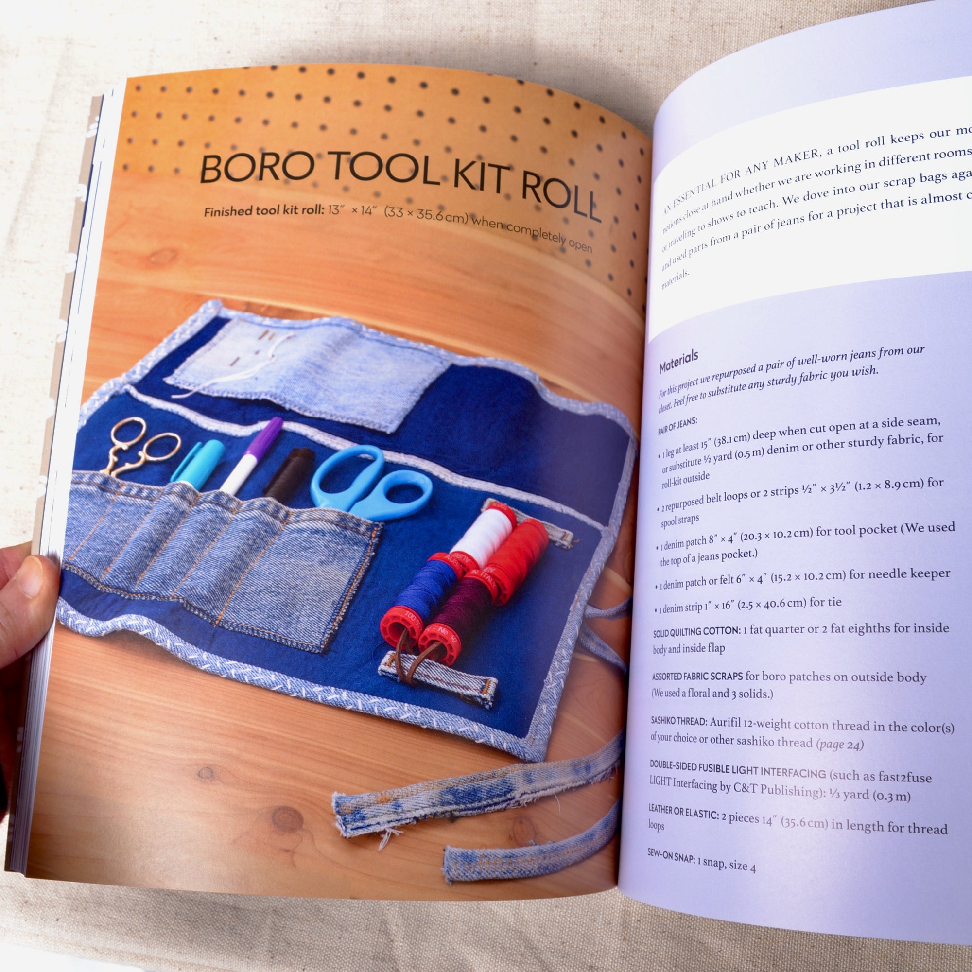Boro tools, Boro & Sashiko Book