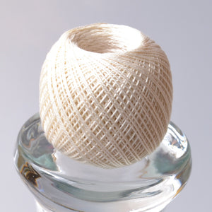 Thin sashiko thread, off white