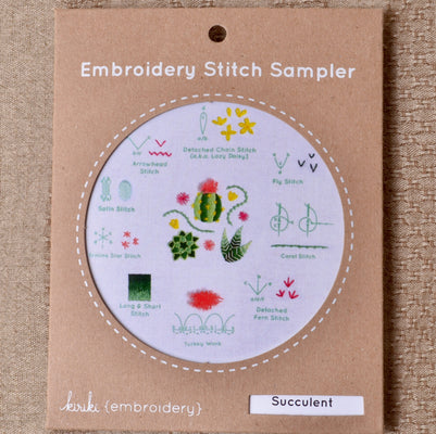 modern embroidery kit