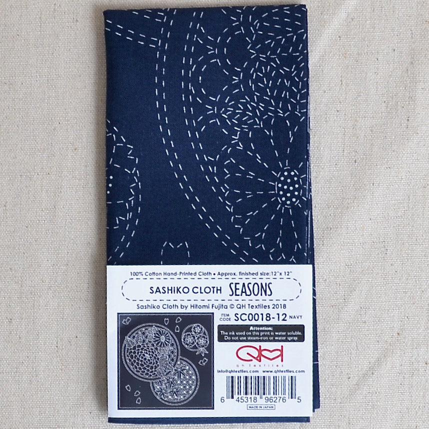 QH Textiles sashiko cloth kit, Seasons