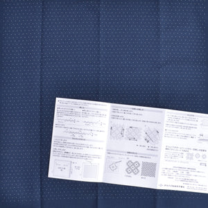 Dot graph fabric for hitomezashi