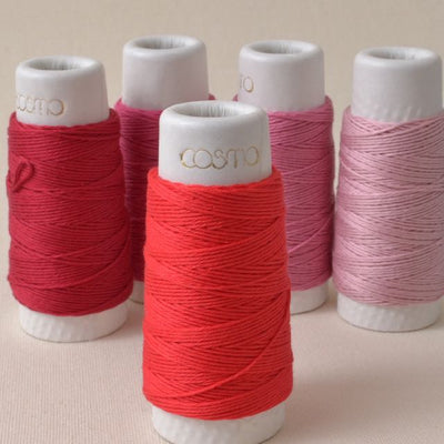 Sashiko Threads, Reds and Pinks