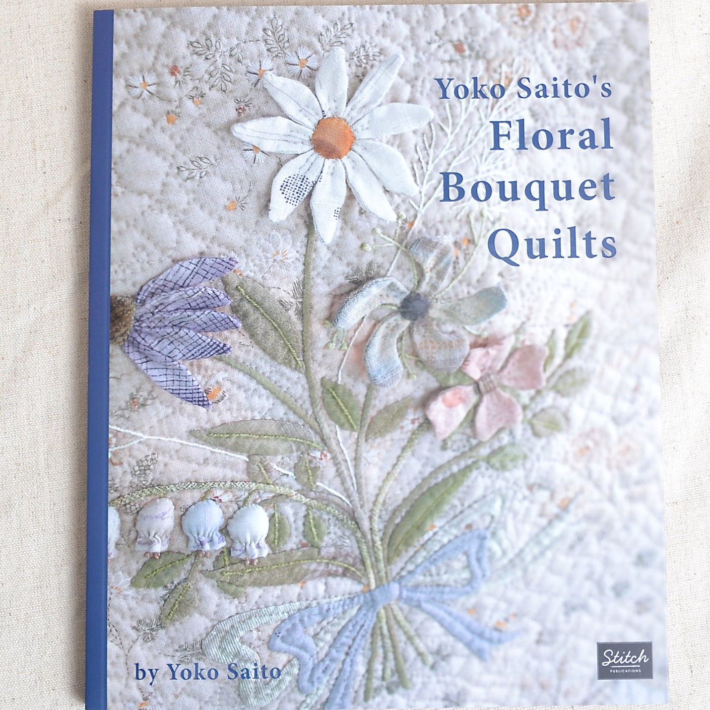 Quilting book with floral theme