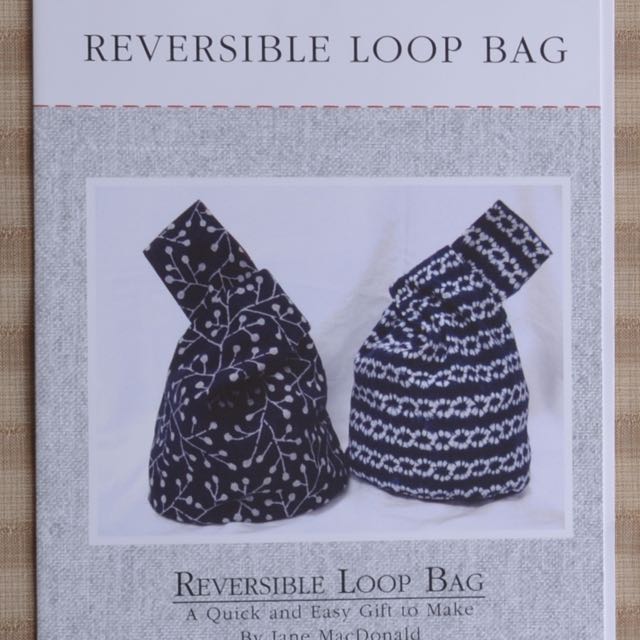 Loop For Bag Sample Reversible Loop Bag Pattern - A Threaded Needle