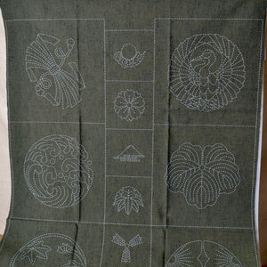 Susan Briscoe Sashiko Panel Family Crest Designs