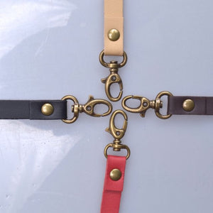 wrist swivel clip on bag straps
