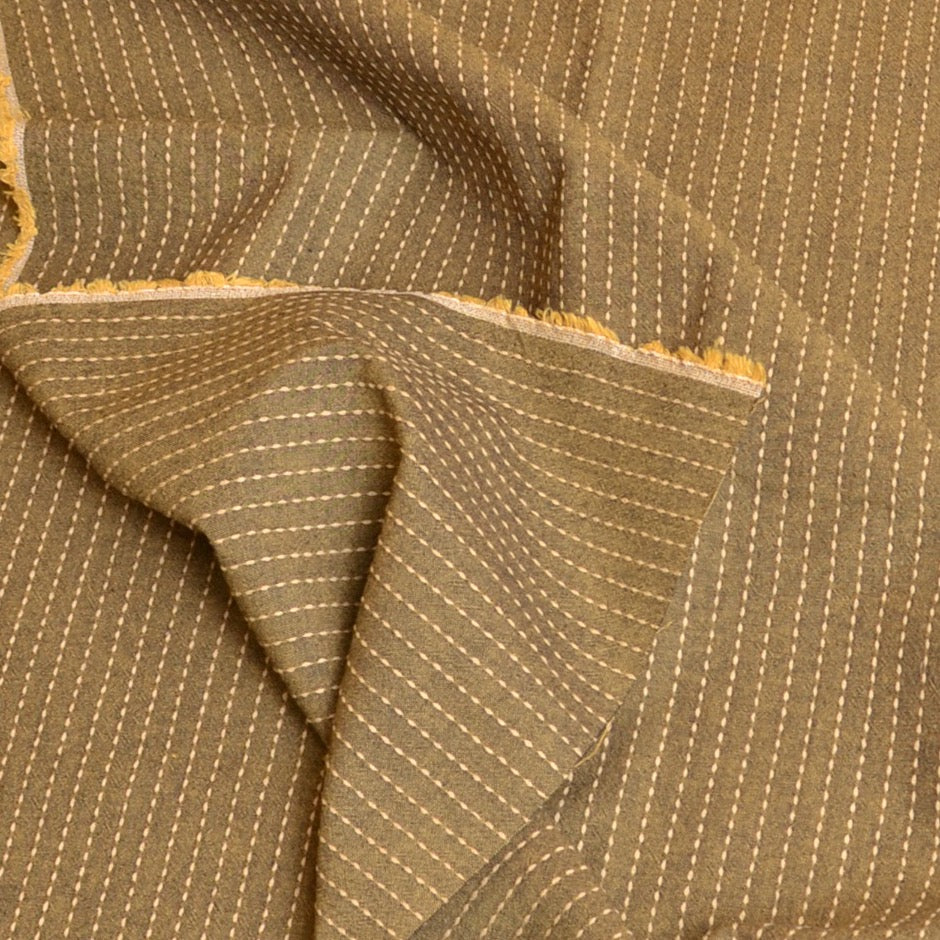 Japanese cotton fabric from Kurenai, sashiko style 