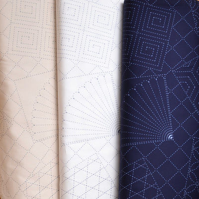 pre printed mutli design fabric