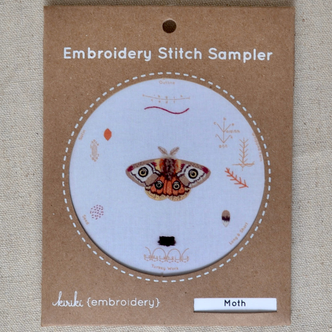 Moths Bead Embroidery Kit