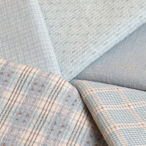 5 turquoise fabrics from Japan