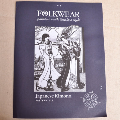 Folkwear Japanese Kimono sewing pattern