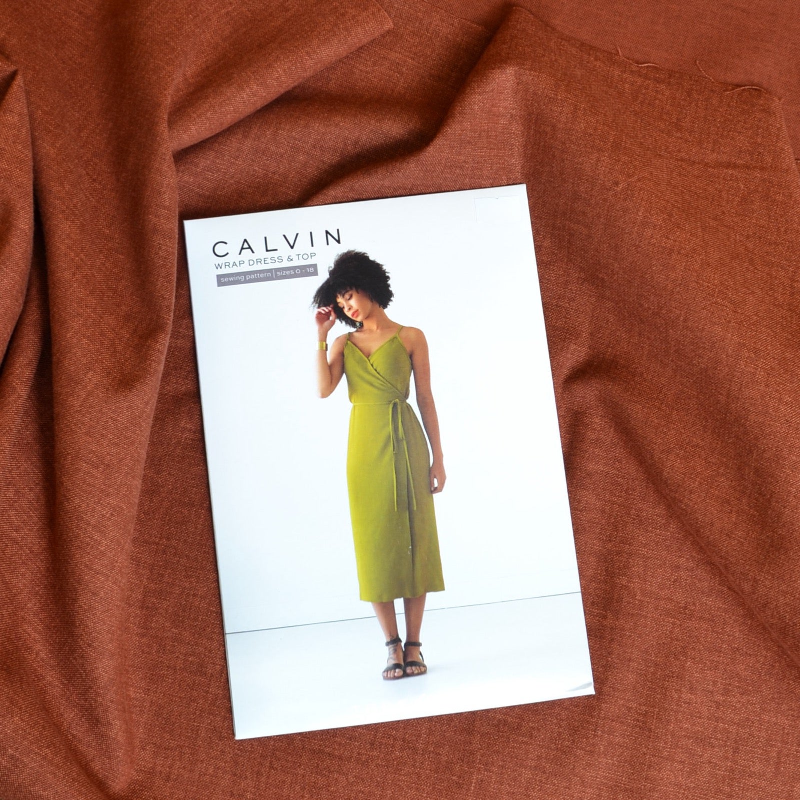 Calvin Wrap Dress and Top Pattern Calvin Wrap Dress and Top Pattern