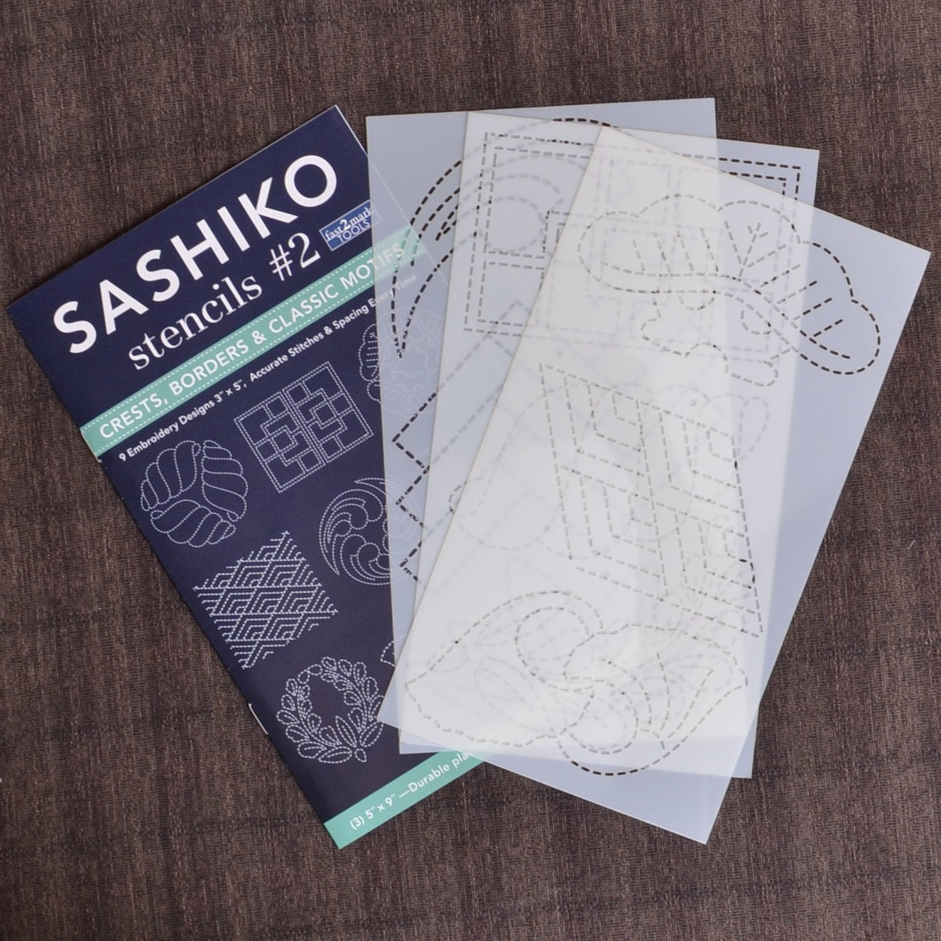 Sashiko stencil Embroidery Dupont paper creative Diamond template (#2)