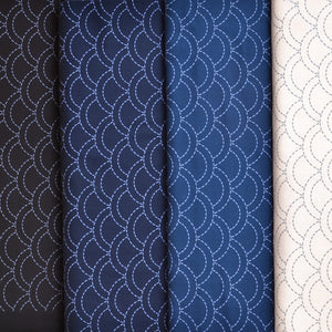 sashiko pre printed fabric