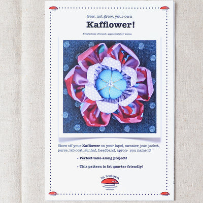 Kafflower folding fabric sewing pattern