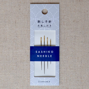 Daruma Sashiko Needle Pack of 4