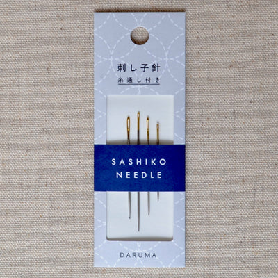 Daruma Sashiko Needle Pack of 4