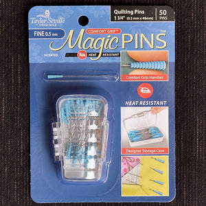 Heat resistant quilting pins