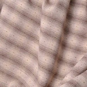 Taupe cotton Japanese fabric