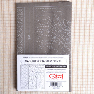 QH Textiles Sashiko Coaster Part 3