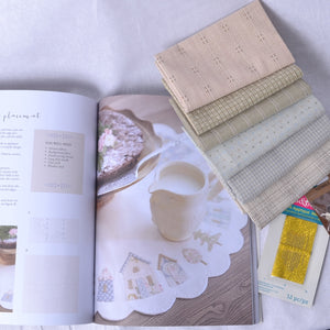 Yarn dyed fabric book and kit