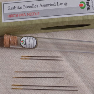 Sashiko Needles Tulip Hiroshima long for hand stitching
