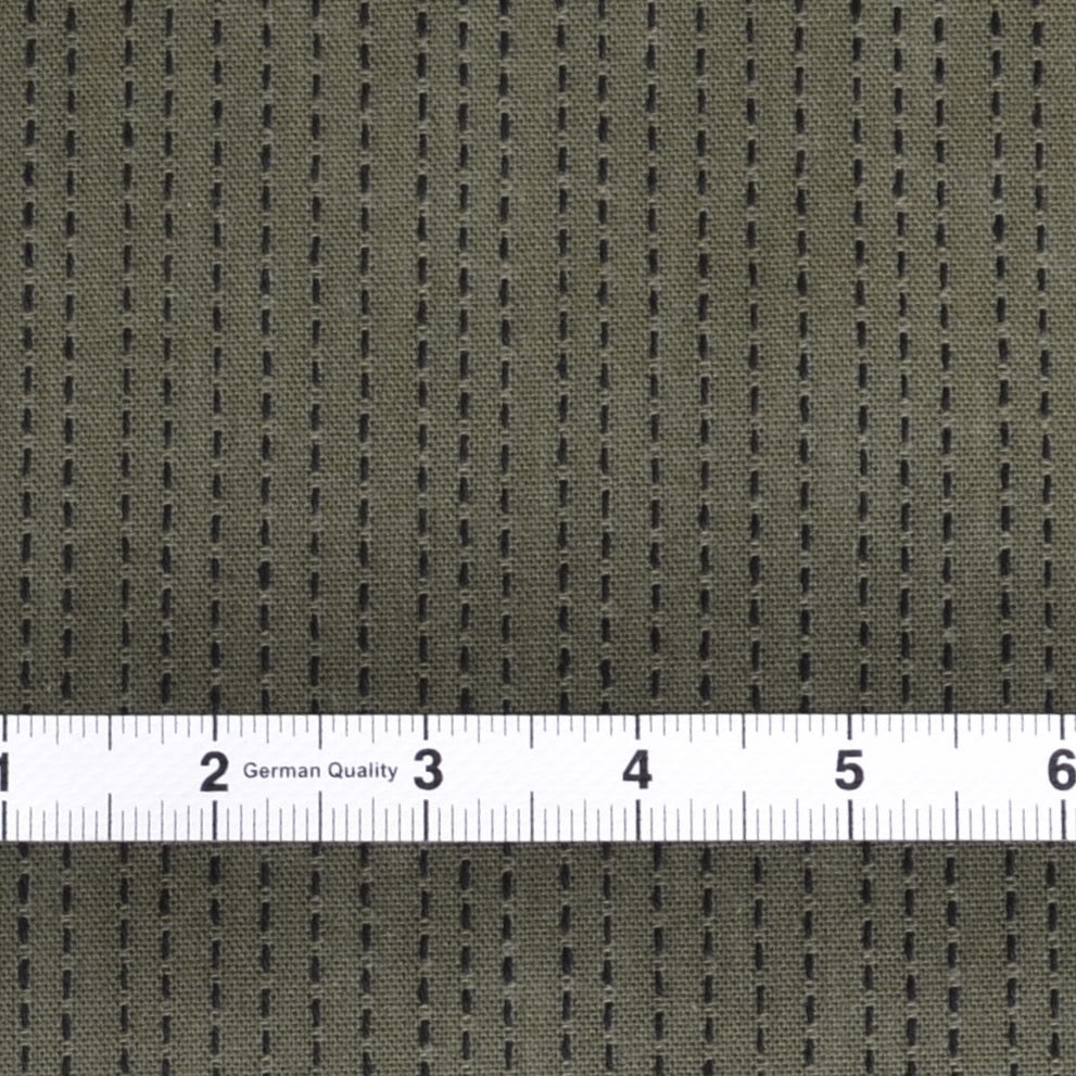 cotton sewing fabric, dark olive green