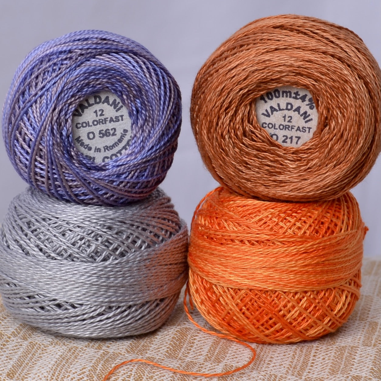 Valdani Wool Thread: W39 - Sunlight Petals – Hattie & Della